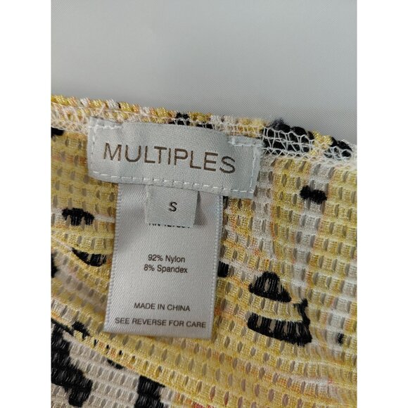 Multiples Womens Sleeveless Button-Front Vest Jacket Size S - Picture 3 of 9